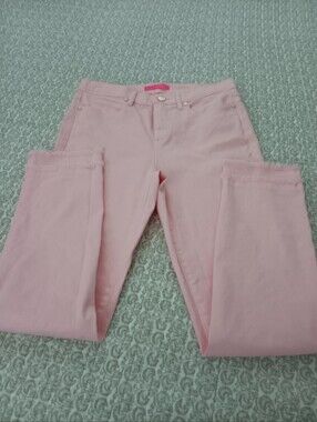 Lily Pulitzer Light Pink Straight Leg Jeans